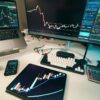 テクニカル分析初心者向けチャート分析の始め方を示すFXチャート画面